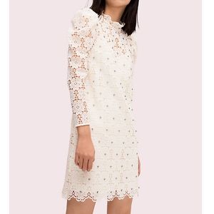 NWT - Kate Spade Embellished Lace Dress
